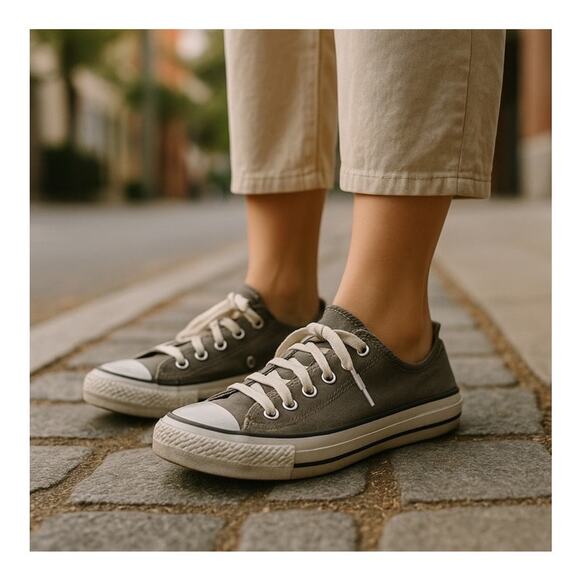 Converse All Star Chuck Taylor Shoreline Slip-On Sneakers Size 6 Grey-Brown - Picture 15 of 15